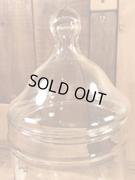 70’sのディズニーのミッキーマウスが描かれたヴィンテージのキャンディジャー