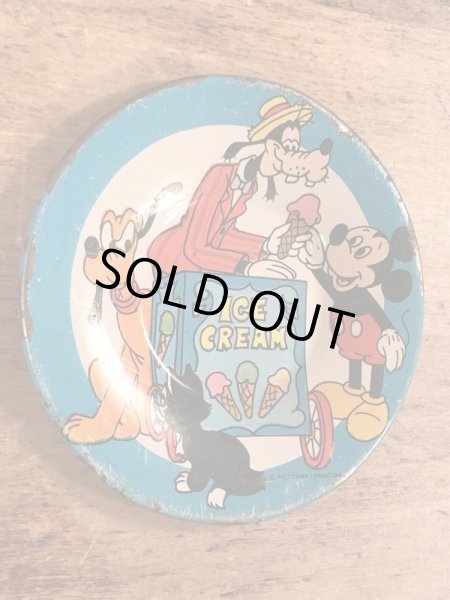 60〜70年代頃のディズニーのおままごとのビンテージの小皿