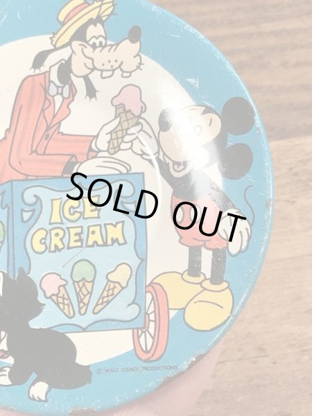 60〜70’sのディズニーのプルートなどが描かれたヴィンテージのTinトレイ