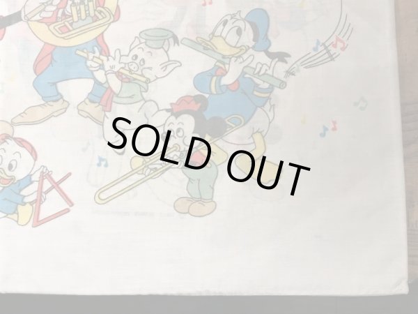 70年代頃のディズニーのミッキーマウスマーチのビンテージのピローケース