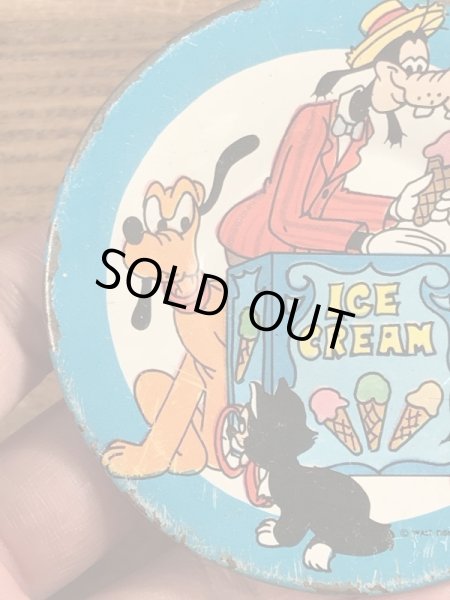 60〜70年代頃のディズニーのおままごとのビンテージの小皿