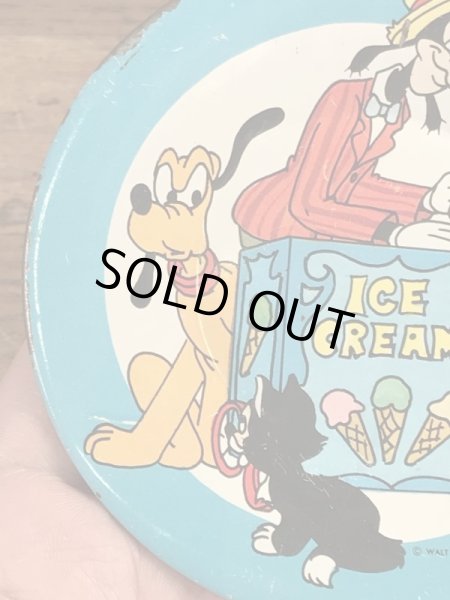 60〜70年代頃のディズニーキャラクターが描かれたビンテージの子供用ディッシュ