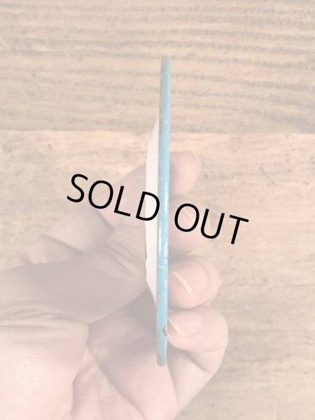 60〜70年代頃のディズニーキャラクターのアイスクリームショップが描かれたビンテージのメタルディッシュ