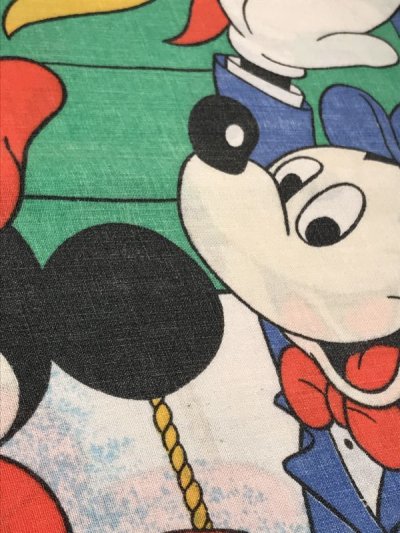 画像3: Disney Mickey Air Mobile Pillow Case　ミッキー＆ミニーマウス　ビンテージ　ピローケース　枕カバー　70年代