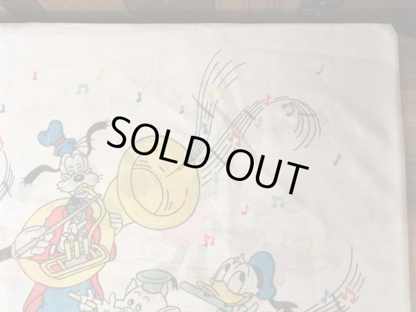 70年代頃のディズニーのミッキーマウスマーチのビンテージのピローケース