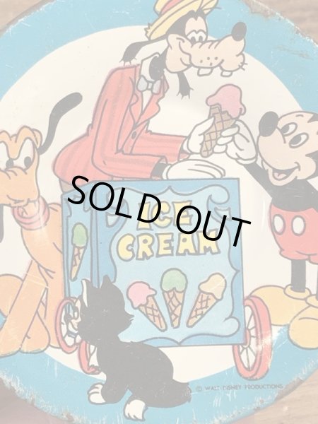 60〜70年代頃のディズニーのおままごとのビンテージの小皿