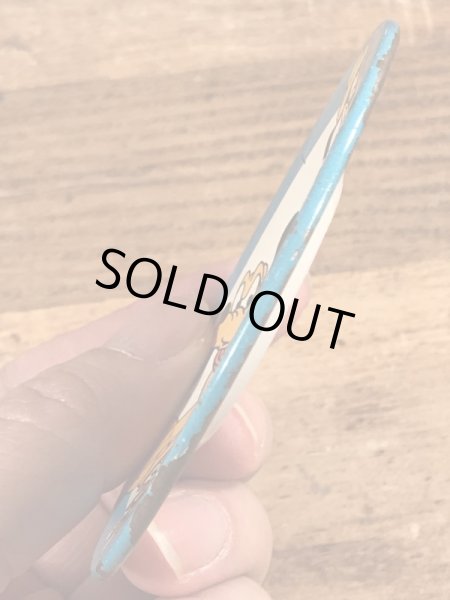 60〜70年代頃のディズニーキャラクターのアイスクリームショップが描かれたビンテージのお皿