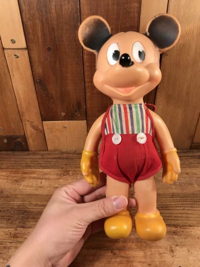 画像2: The Sun Rubber Disney Mickey Mouse Squeeze Doll　ミッキーマウス　ビンテージ　スクイーズドール　ディズニー　サンラバー　50年代