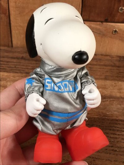 画像1: Knickerbocker Snoopy Peanuts “The Astronaut” Vinyl Doll　スヌーピー　ビンテージ　アクションドール　アストロノーツ　70年代