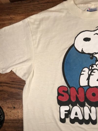 画像1: Peanuts Snoopy Fan Club T-Shirt　スヌーピーファンクラブ　ビンテージ　Tシャツ　USA　80年代
