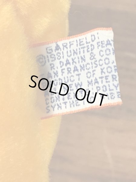 80年代頃のデーキン社製のガーフィールドのビンテージのぬいぐるみ