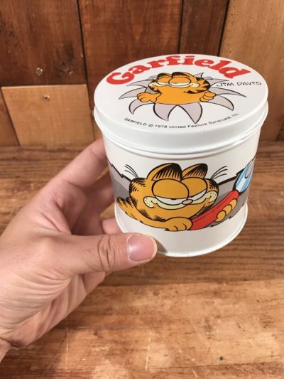 画像3: Cheinco Garfield Tin Can　ガーフィールド　ビンテージ　缶　MADE IN USA　80年代