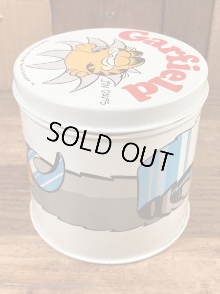 80’sのガーフィールドのヴィンテージのTin缶