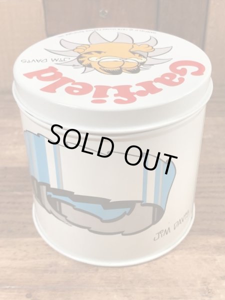 80’sのガーフィールドのヴィンテージのTin缶