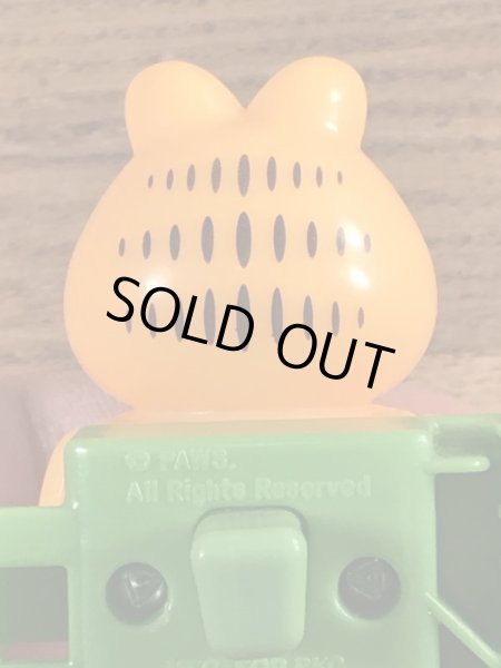 ガーフィールドのビンテージのバーガーキングのミールトイ