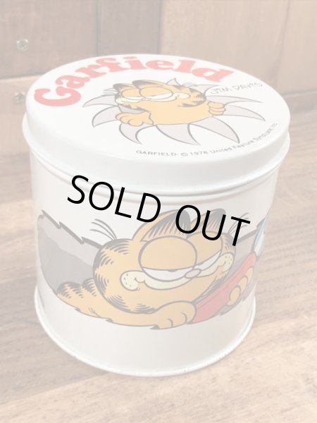 80年代頃のガーフィールドのビンテージの缶