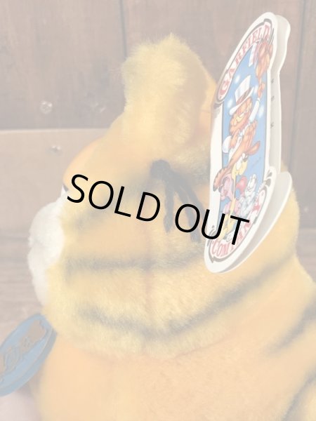 80年代頃のデーキン社製のガーフィールドのビンテージのぬいぐるみ