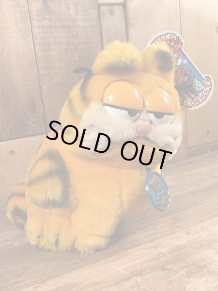 80年代頃のデーキン社製のガーフィールドのビンテージのぬいぐるみ