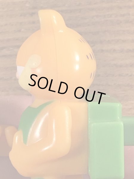 ガーフィールドのビンテージのバーガーキングのミールトイ