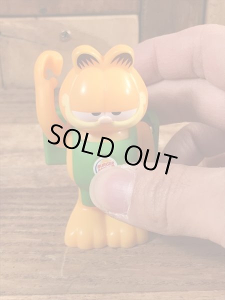 ガーフィールドのビンテージのバーガーキングのミールトイ