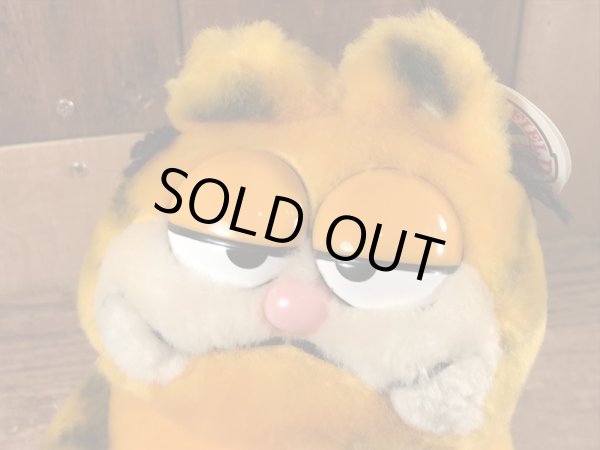 80年代頃のデーキン社製のガーフィールドのビンテージのぬいぐるみ