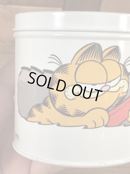 80’sのガーフィールドのヴィンテージのTin缶