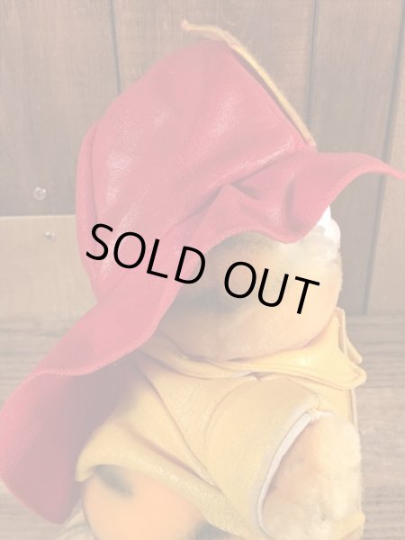 80年代頃の消防団のガーフィールドのビンテージのぬいぐるみ