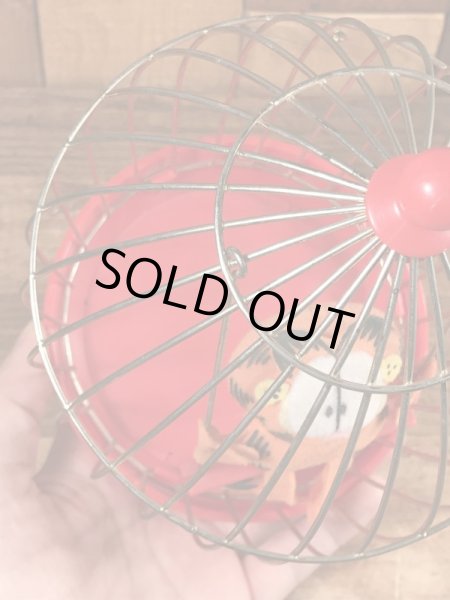 80年代頃のガーフィールドのビンテージのおきあがりこぼし