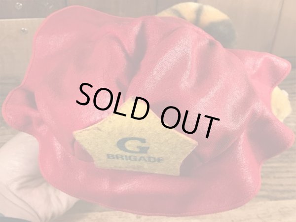 80年代頃の消防団のガーフィールドのビンテージのぬいぐるみ