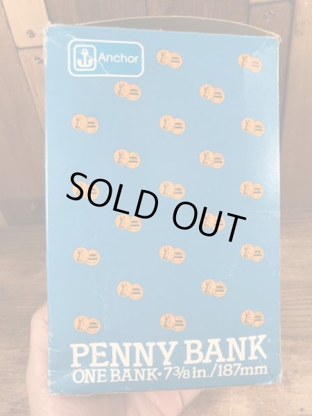 80’sのアンカーホッキング社製のガーフィールドのヴィンテージのコインバンク