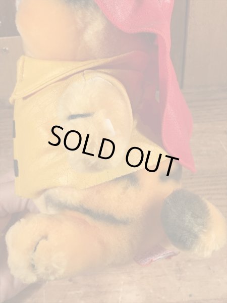 80’sの消防団のガーフィールドのヴィンテージのプラッシュドール