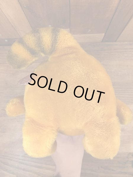 80’sのお座りしているガーフィールドのヴィンテージのプラッシュドール