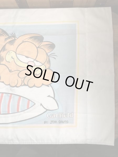 80年代頃のガーフィールドのビンテージのピローケース