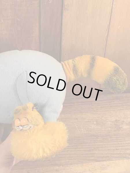 80’sのスリッパのガーフィールドのヴィンテージのプラッシュドール