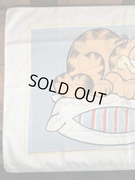 80’sのガーフィールドのヴィンテージの枕カバー