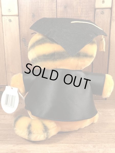 80’sの卒業のガーフィールドのヴィンテージのプラッシュドール