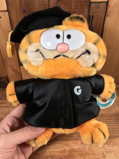 画像3: Dakin Garfield “Academic Dress” Plush Doll　ガーフィールド　ビンテージ　プラッシュドール　卒業　80年代