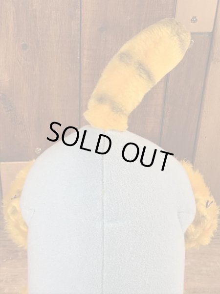 80年代頃のスリッパのガーフィールドのビンテージのぬいぐるみ