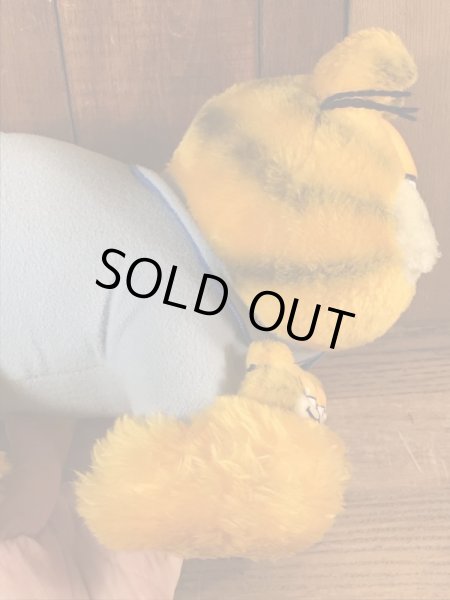 80’sのスリッパのガーフィールドのヴィンテージのプラッシュドール