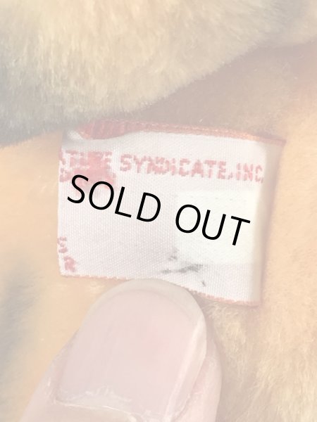 80’sの消防団のガーフィールドのヴィンテージのプラッシュドール