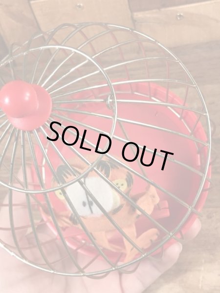 80’sのガーフィールドのヴィンテージの起き上がり小法師