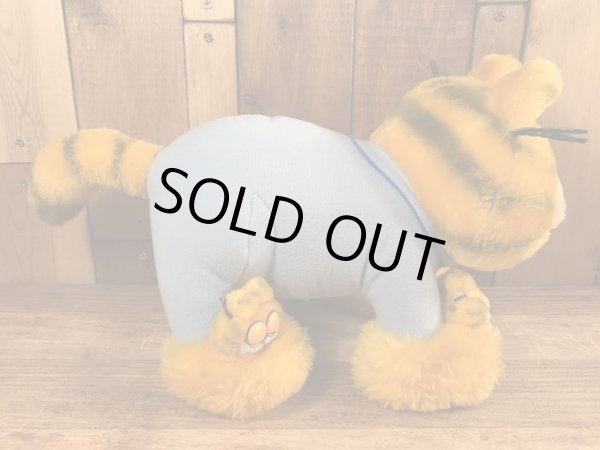 80年代頃のスリッパのガーフィールドのビンテージのぬいぐるみ