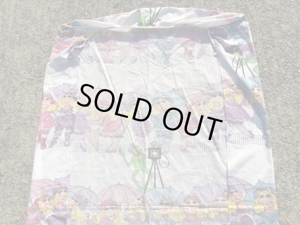 80’sのミスピギーとカーミットのヴィンテージのボックスシーツ