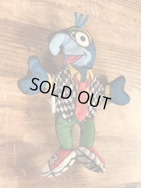 90年代頃のマペッツのゴンゾのビンテージのミニクロスドール