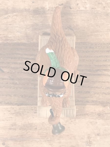 80年代頃のセサミストリートのスナッフィーのビンテージのPVCフィギュア