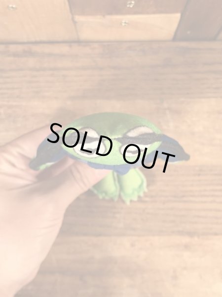 90’sのマペッツのカーミットのヴィンテージのぬいぐるみ