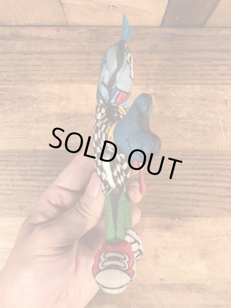 90年代頃のマペッツのゴンゾのビンテージのミニクロスドール