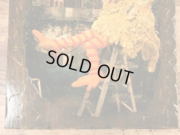 70’sのセサミストリートのビッグバードのヴィンテージの壁掛け