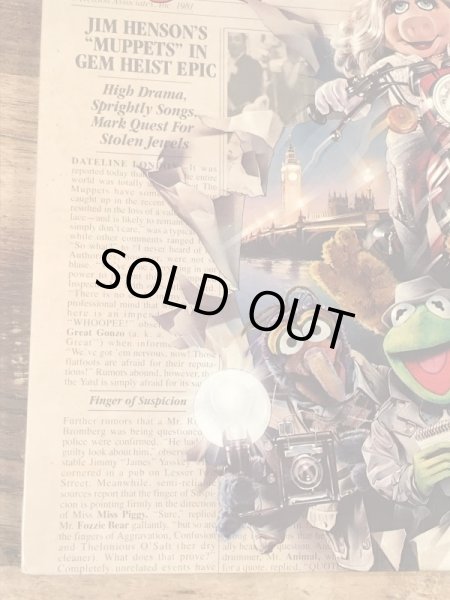 80’sのカーミットなどのマペットショウのヴィンテージのLP盤