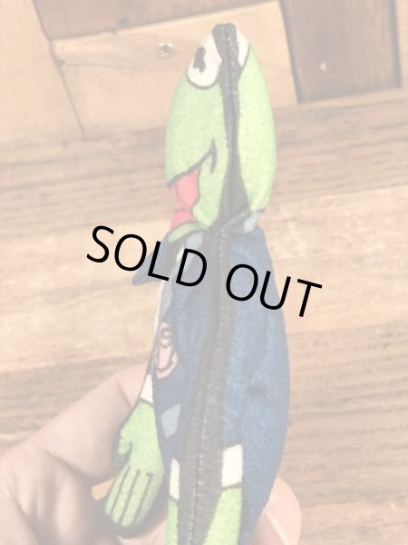 90年代頃のマペットショウのカーミットのビンテージのミニクロスドール